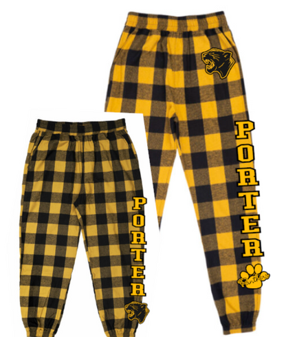 H.W. Porter Burnside Youth /Adult Flannel Pants - Customize Yours Today! LIMITED SIZES
