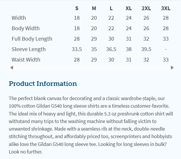 H.W. Porter Long Sleeve youth/adult Tee Cursive Logo - Customize yours today!