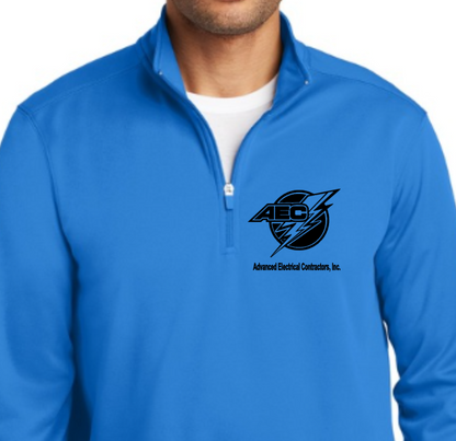 AEC Port & Company PC590Q Performance Fleece 1/41/4-Zip Pullover Sweatshirt