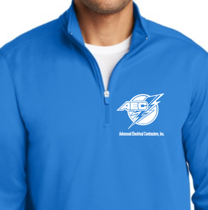 AEC Port & Company PC590Q Performance Fleece 1/41/4-Zip Pullover Sweatshirt