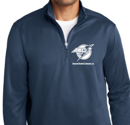 AEC Port & Company PC590Q Performance Fleece 1/41/4-Zip Pullover Sweatshirt