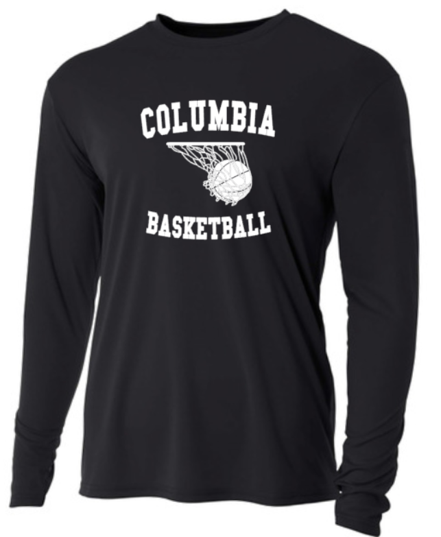 Columbia Basketball Warmup A4 Wicking Shirt Youth to ADULT sizes