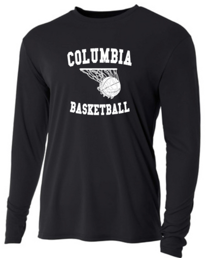 Columbia Basketball Warmup A4 Wicking Shirt Youth to ADULT sizes
