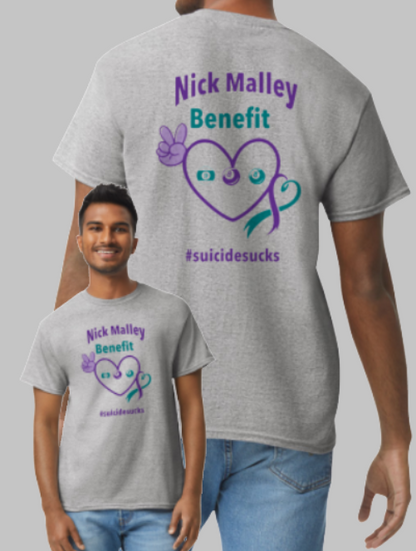 2025 Nick Malley 8ball Tournament Softstyle Tshirt (Youth and Adult)