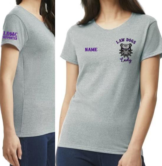 Law Dogs LADY Women's Fit Tee - Many colors and customizable!