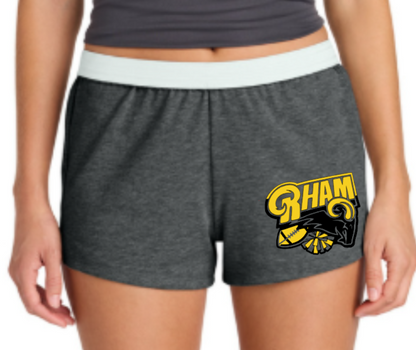 RYFC RHAM Customizable Cheerleading Shorts, ladies and youth cut. Sport Tek