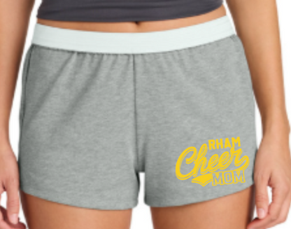 RYFC RHAM Customizable Cheer Mom Shorts, ladies cut. Sport Tek