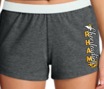 RYFC RHAM Customizable Vertical Cheerleading Shorts, ladies and youth cut. Sport Tek