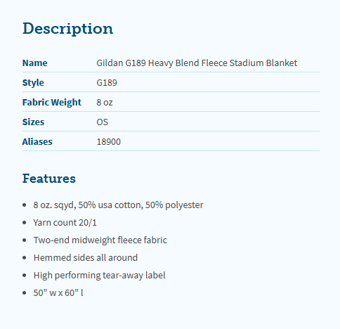CLLL Customizable Stadium Blanket