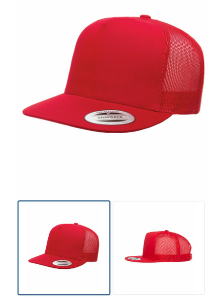CLLL Customizable SnapBack Five-Panel Classic Trucker Cap