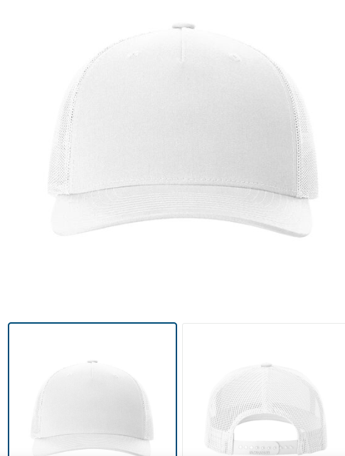 CLLL Customizable Richardson Five-Panel Trucker Cap