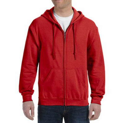 CLLL Customizable Adult Gildan Full Zip Hooded Sweatshirt