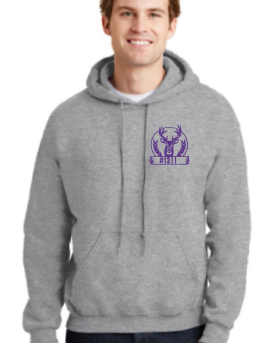 Elks Lodge 1311 Hooded  Pullover Sweatshirt