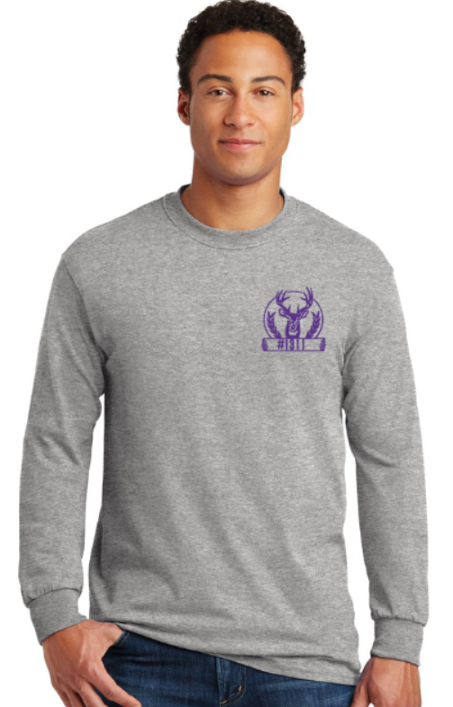 Elks Lounge 1311  50/50 Tshirt Long Sleeve