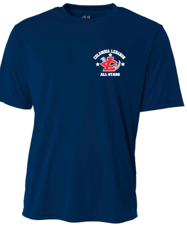 CLLL All Star Customizable Tees A4Sport Wicking - Youth, Adult and Women's Cut