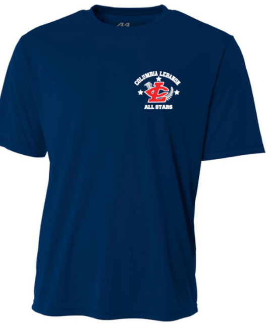 CLLL All Star Customizable Tees A4Sport Wicking - Youth, Adult and Women's Cut