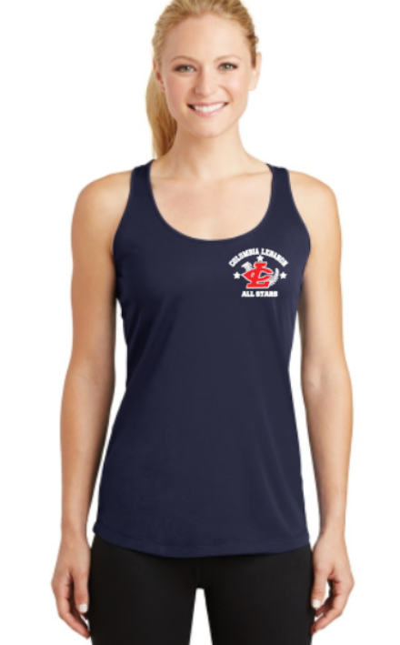 CLLL All Star Customizable Womens Racerback Posicharge Sport Tek