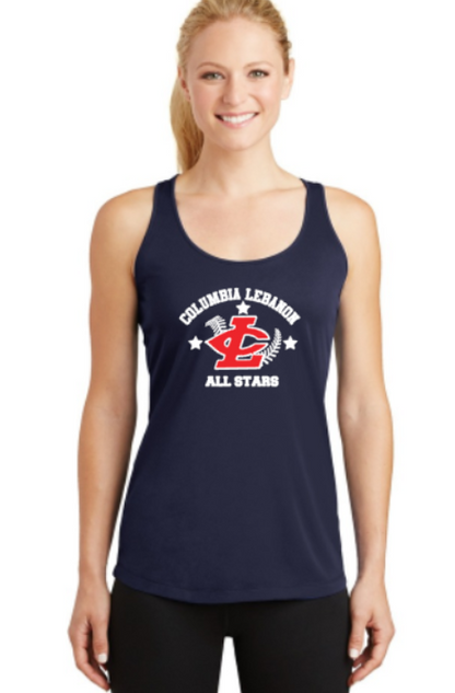 CLLL All Star Customizable Womens Racerback Posicharge Sport Tek