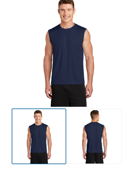 Porter Champs 2026 Baseball / softball Customizable Reversible Tank Posicharge Sport Tek