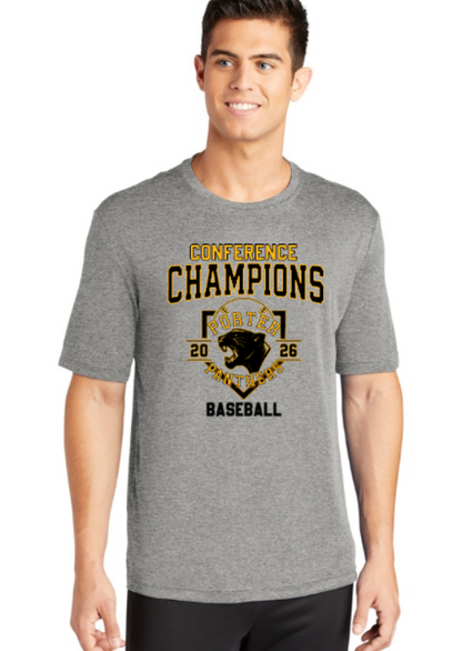 Porter Champs 2026 Customizable Tees Posicharge Sport Wicking - Youth, Adult and Women's Cut