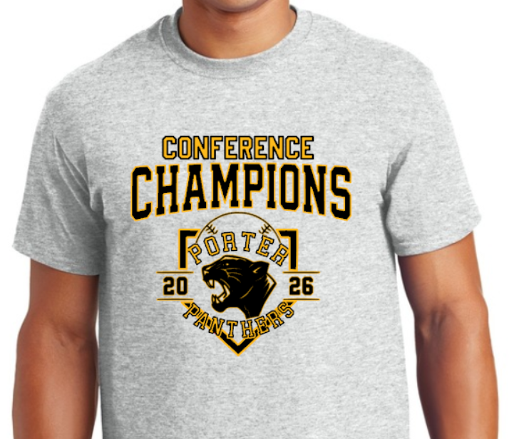 Porter Champs Customizable All Star Ultra Gildan 100% cotton - Youth to adult sizess