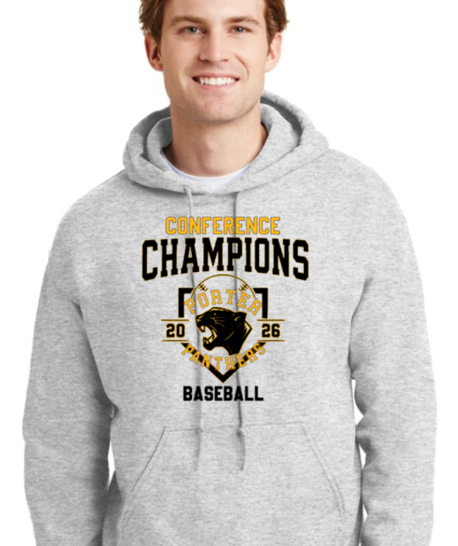 Porter Champs Customizable Pullover Gildan Styles- Youth to adult sizes