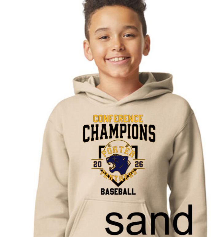 Porter Champs Customizable Pullover Gildan Styles- Youth to adult sizes
