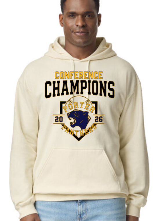 Porter Champs Customizable Pullover Gildan Styles- Youth to adult sizes