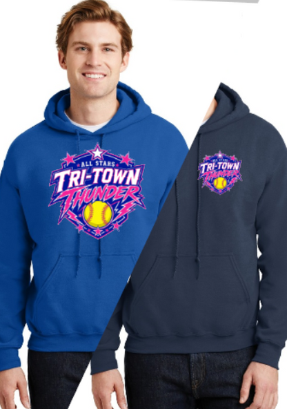 Tri Town Thunder Customizable Pullover Gildan Styles- Youth to adult sizes