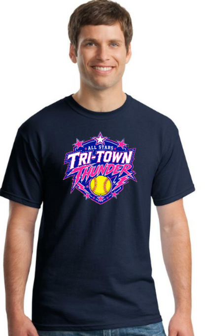 Tri Town Thunder Customizable All Star Ultra Gildan 100% cotton - Youth to adult sizess