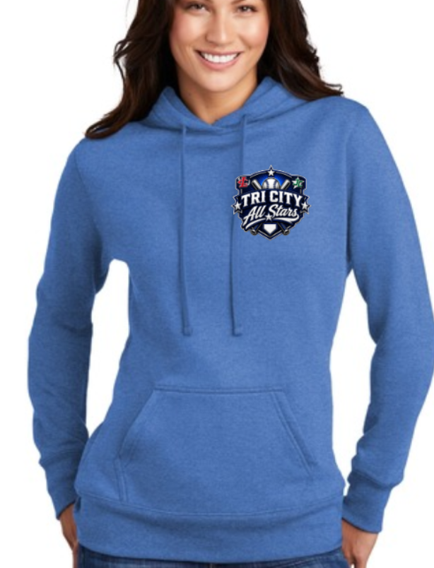 Tri City All Stars Customizable Womens Port&Company Pullover Hooded Sweatshirt