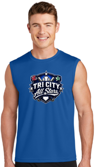Tri  City All Stars Customizable Sleeveless PosiCharge ® Competitor™ Tee