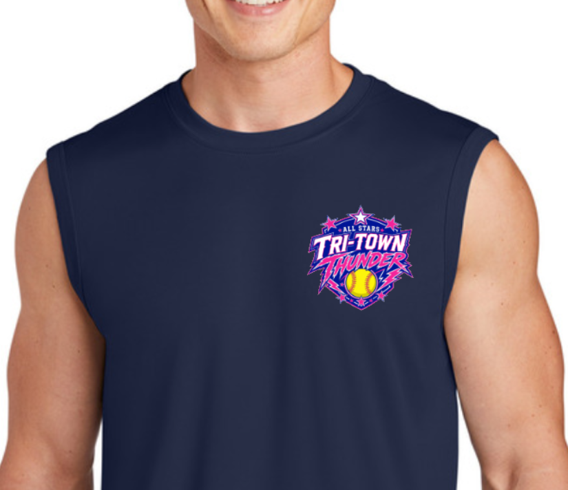 Tri Town Thunder Customizable Sleeveless PosiCharge ® Competitor™ Tee