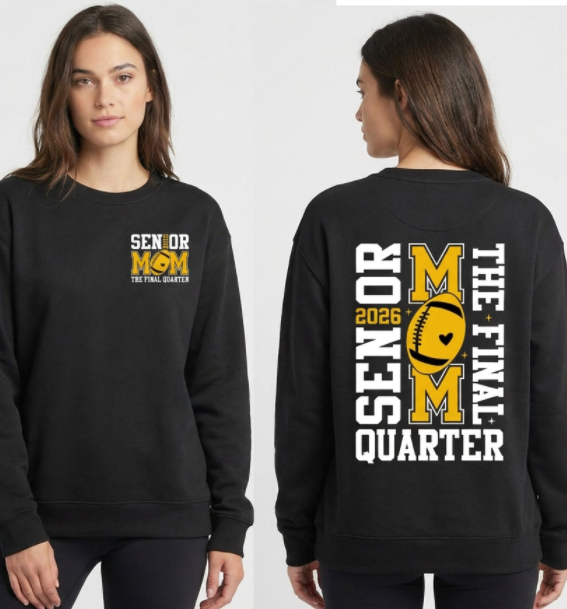 RYFC Senior MOM Adult Customizable Long Sleeve Gildan Ultra Preshrunk Unisex Football Unisex Tshirt