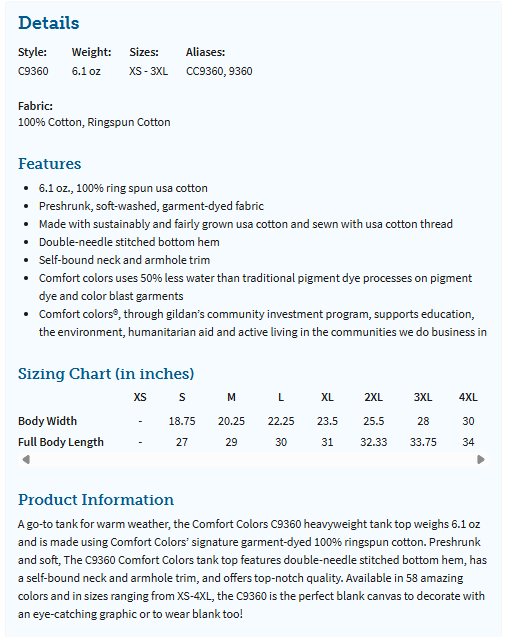 RYFC RHAM Adult Comfort Color Tank Top Unisex