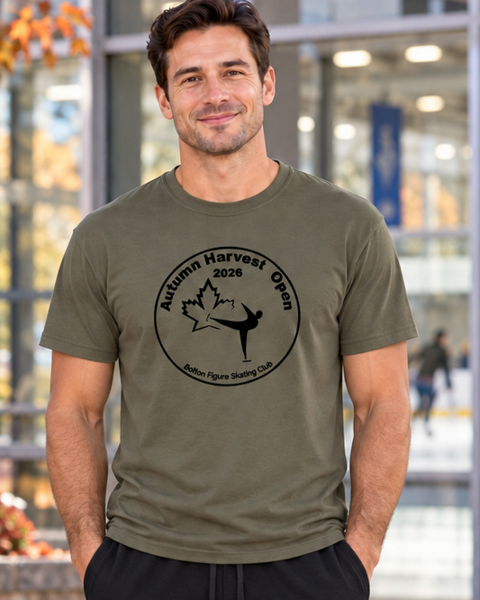 BFSC Autumn Harvest Open Customizable GREEN Gildan Ultra Cotton Tshirt