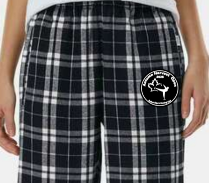 BFSC Autumn Harvest Open  YOUTH Flannel Pants Black/White