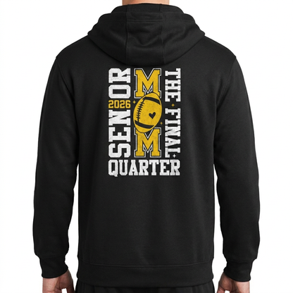 RYFC Senior MOM Adult Customizable Gildan Football Hoodie