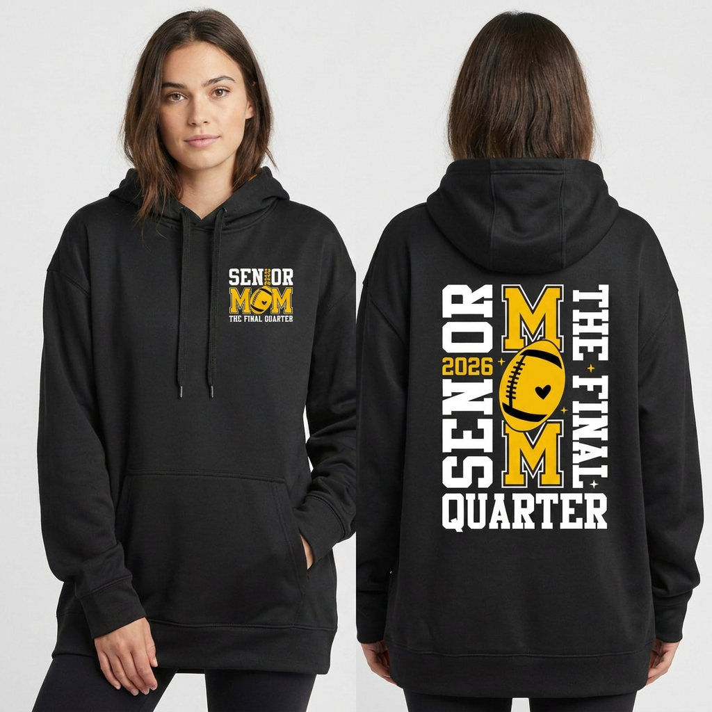 RYFC Senior MOM Adult Customizable Gildan Football Hoodie
