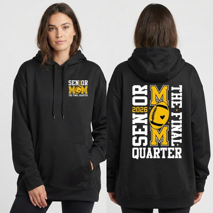 RYFC Senior MOM Adult Customizable Gildan Football Hoodie