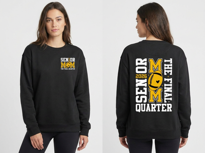 RYFC Senior MOM Adult Customizable Long Sleeve Gildan Ultra Preshrunk Unisex Football Unisex Tshirt