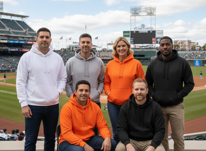 Plainfield Softball/Baseball Hooded Sweatshirt (choose your logo)*