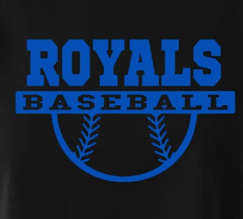 Royals Baseball/Softball Customizable Racerback tank