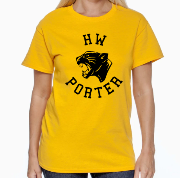 H.W Porter Original Panther Youth NEW! Softstyle Tees
