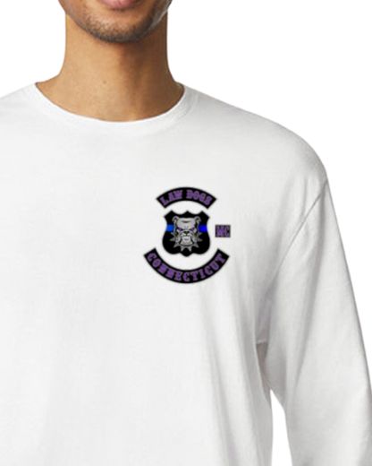 Law Dogs Member Gildan Long Sleeve Tee Adult.  Multiple Colors - Customizable
