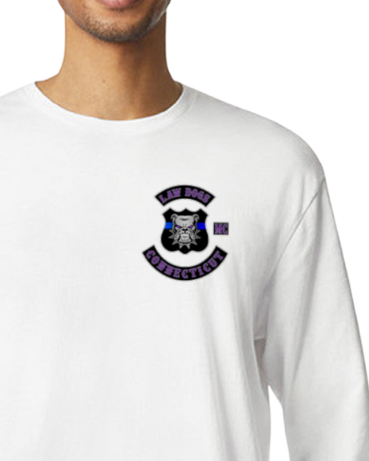 Law Dogs Member Gildan Long Sleeve Tee Adult.  Multiple Colors - Customizable