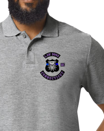 Law Dogs MEMBERS Adult Softstyle Pique Polo - Many colors and customizable!