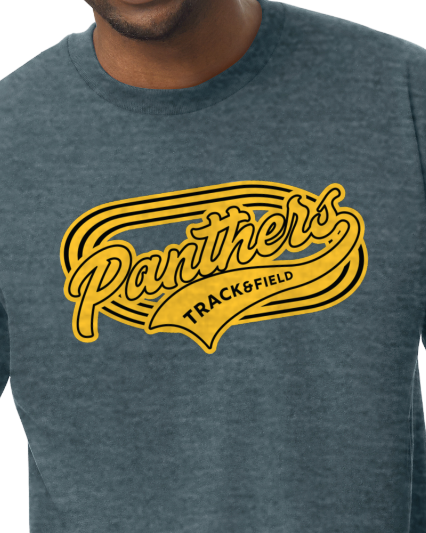 Panther Track & Field Track ADULT Softstyle Tee