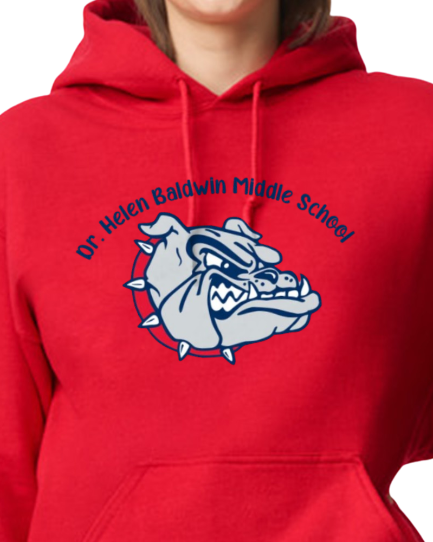 Helen Baldwin MS Hooded Sweatshirt Youth to Adult sizes