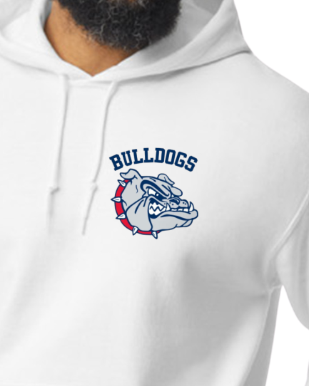 Helen Baldwin MS Bulldogs Hooded Sweatshirt Youth to Adult sizes